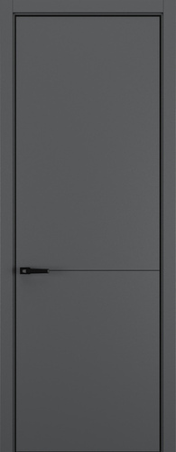 Межкомнатная дверь Горизонт NH10 кромка ABS Black