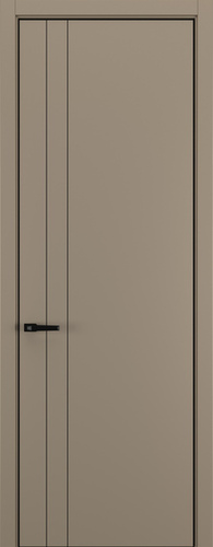 Межкомнатная дверь Горизонт NH15 кромка ABS Black 