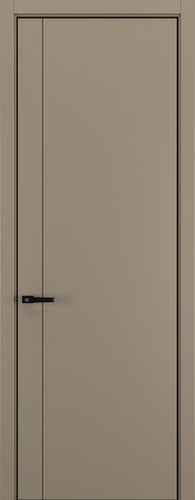 Межкомнатная дверь Горизонт NH14 кромка ABS Black 
