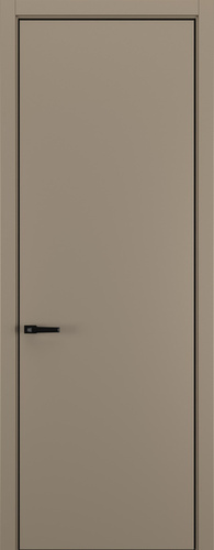 Межкомнатная дверь Горизонт NH7 кромка ABS Black