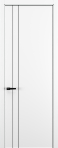 Межкомнатная дверь Горизонт NH15 кромка ABS Black 