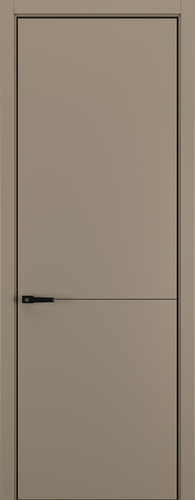 Межкомнатная дверь Горизонт NH10 кромка ABS Black