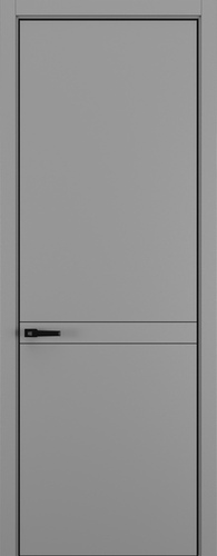 Межкомнатная дверь Горизонт NH13 кромка ABS Black 