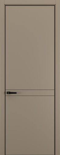 Межкомнатная дверь Горизонт NH13 кромка ABS Black 
